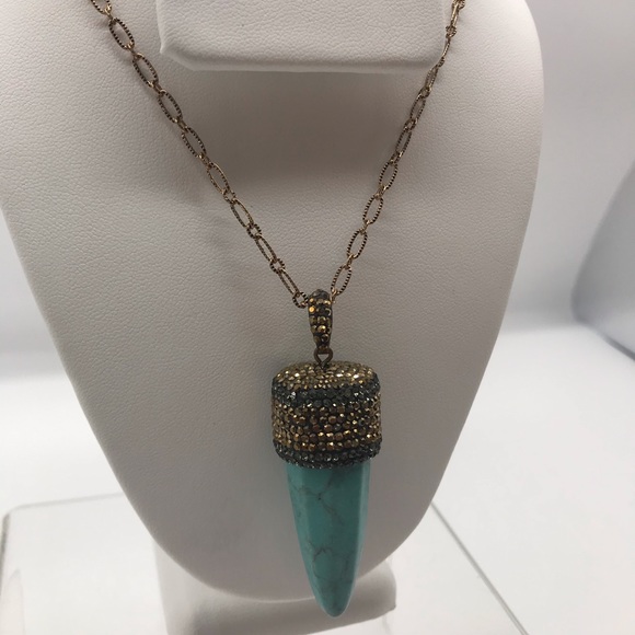 Vintage Turquoise Necklace - Picture 4 of 7